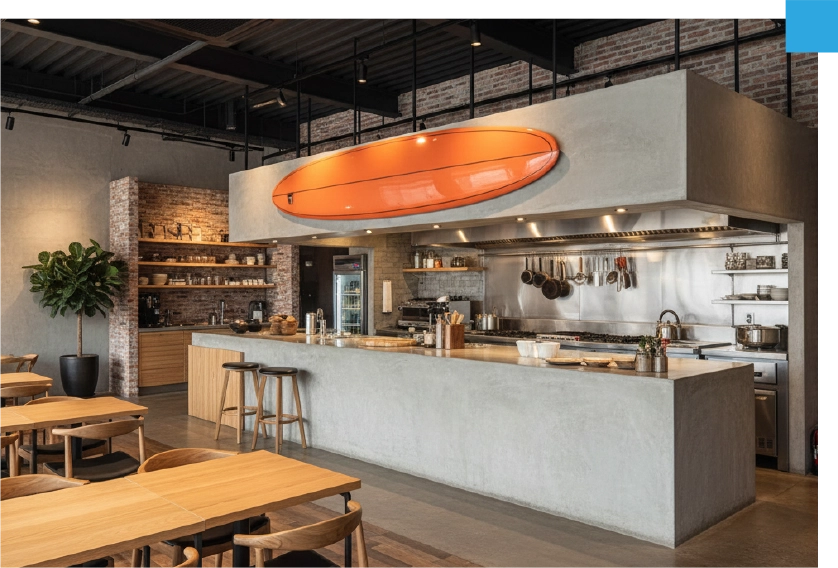 店舗内装工事①写真