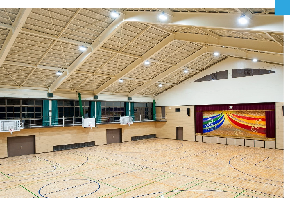 体育館改修工事