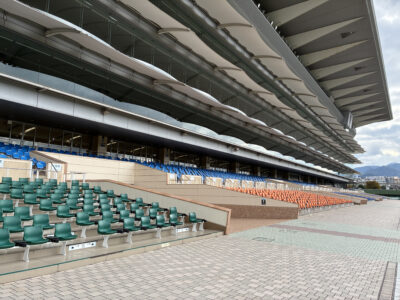 小倉競馬場スマートシート設置工事